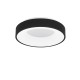 Sandy Black Aluminium & Acrylic LED 30 Watt 230 Volt 1950Lm 3000 IP20 D: 38 H: 9 cm 9353831