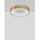 Brushed Gold Aluminium & Acrylic LED 30 Watt 230 Volt 1950Lm 3000 IP20 D: 38 H: 9 cm 9353832