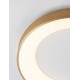 Brushed Gold Aluminium & Acrylic LED 30 Watt 230 Volt 1950Lm 3000 IP20 D: 38 H: 9 cm 9353832