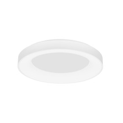 Sandy White Aluminium & Acrylic LED 50 Watt 230 Volt 3250Lm 3000 IP20 D: 60 H: 9 cm 9353852