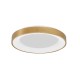 Brushed Gold Aluminium & Acrylic LED 50 Watt 230 Volt 3250Lm 3000 IP20 D: 60 H: 9 cm 9353854