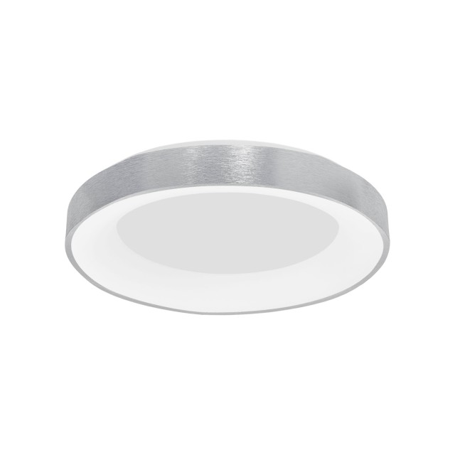 Brushed Silver Aluminium & Acrylic LED 50 Watt 230 Volt 3250Lm 3000 IP20 D: 60 H: 9 cm 9353856