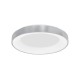 Brushed Silver Aluminium & Acrylic LED 50 Watt 230 Volt 3250Lm 3000 IP20 D: 60 H: 9 cm 9353856