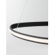 Sandy Black Aluminium & Acrylic LED 32 Watt 230 Volt 1770Lm 3000 IP20 D: 74 H: 120 cm Dimmable 9357064