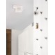 Sandy White Steel Aluminium & Acrylic LED 30 Watt 230 Volt 2030Lm 3000 IP20 L: 45 W:45 H: 4 cm 9364034
