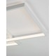 Sandy White Steel Aluminium & Acrylic LED 30 Watt 230 Volt 2030Lm 3000 IP20 L: 45 W:45 H: 4 cm 9364034