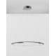 Chrome Aluminium Crystal LED 32 Watt 230 Volt 1580Lm 3000 IP20 D: 60 H: 120 cm 9364039