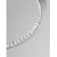 Chrome Aluminium Crystal LED 32 Watt 230 Volt 1580Lm 3000 IP20 D: 60 H: 120 cm 9364039