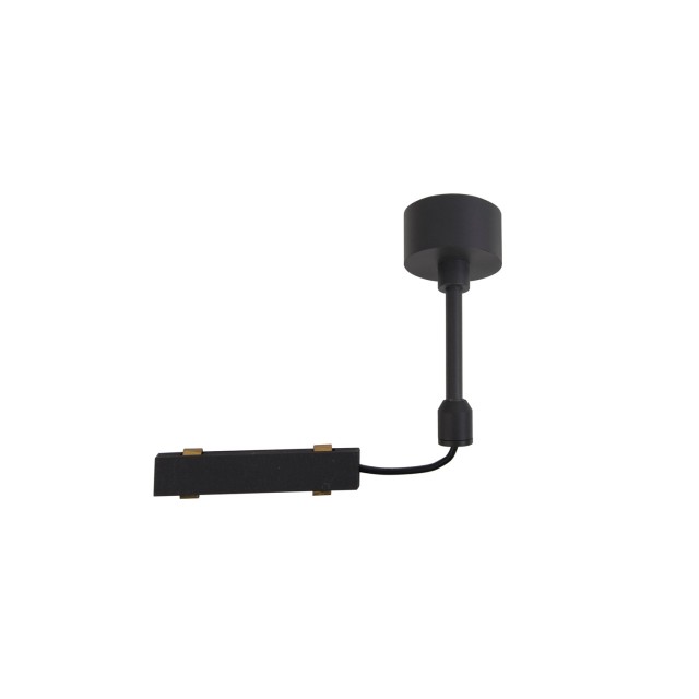 Connector Tube H10 μαύρος 9366461 Nova Luce