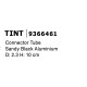 Connector Tube H10 μαύρος 9366461 Nova Luce