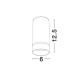 Sandy Black Aluminium & Acrylic LED GU10 1x10 Watt IP20 220-240 Volt Bulb Excluded D: 6 H: 12.5 cm