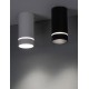 Sandy White Aluminium & Acrylic LED GU10 1x10 Watt IP20 220-240 Volt Bulb Excluded D: 6 H: 12.5 cm