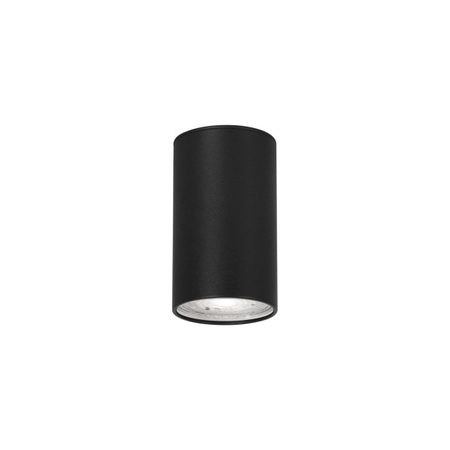 Sandy Black Aluminium LED GU10 1x10 Watt IP20 220-240 Volt Bulb Excluded D: 5.6 H: 10 cm