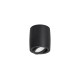 Sandy Black Aluminium LED GU10 1x10 Watt IP20 220-240 Volt Bulb Excluded D: 8 H: 9 cm