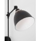 Black & Brass Metal LED LED E27 1x12 Watt 230 Volt IP20 Bulb Excluded D: 16 W: 27 H: 44 cm 9420850
