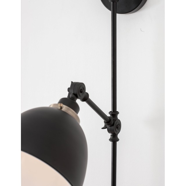 Black & Brass Metal LED LED E27 1x12 Watt 230 Volt IP20 Bulb Excluded D: 16 W: 27 H: 44 cm 9420850