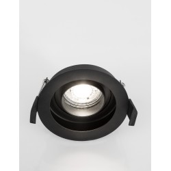 Σποτ Χωνευτό Cedi Led GU10 1x10W IP20 220-240V Μαύρο 9430125