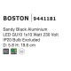 Downlight Οροφής GU10 Μαύρο Αλουμίνιο 9540317 Nova Luce