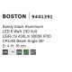 Sandy black Aluminium LED 6 Watt 230 Volt UGR80 Beam Angle D: 4 H: 16 cm