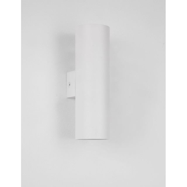 Sandy White Aluminium LED GU10 2x10 IP20 220-240 Volt Bulb Excluded D: 5.6 W: 8 H: 18 cm 9450881