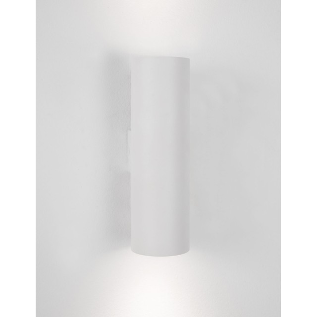 Sandy White Aluminium LED GU10 2x10 IP20 220-240 Volt Bulb Excluded D: 5.6 W: 8 H: 18 cm 9450881
