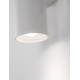 Sandy White Aluminium LED GU10 2x10 IP20 220-240 Volt Bulb Excluded D: 5.6 W: 8 H: 18 cm 9450881