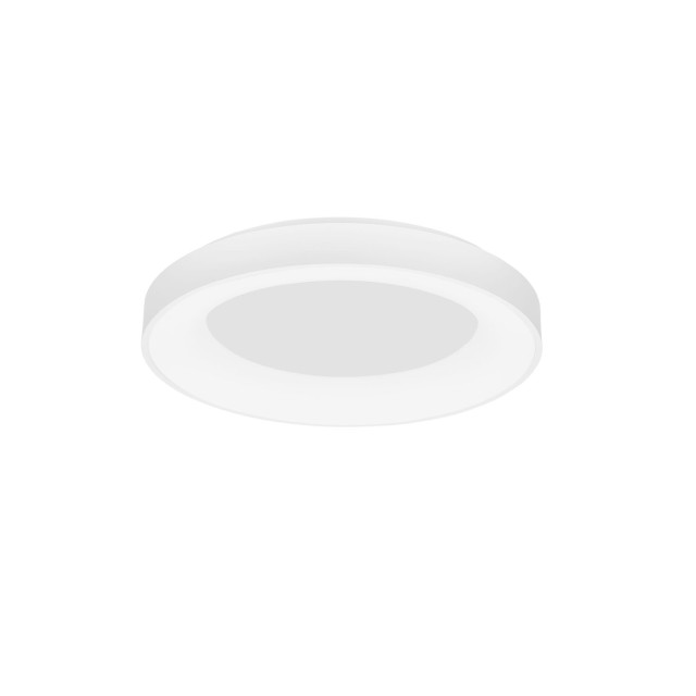 Sandy White Aluminium & Acrylic LED 50 Watt 230 Volt 3250Lm 3000 - 4000K IP20 D: 60 H: 9 cm 9453041