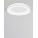 Sandy White Aluminium & Acrylic LED 50 Watt 230 Volt 3250Lm 3000 - 4000K IP20 D: 60 H: 9 cm 9453041