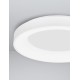 Sandy White Aluminium & Acrylic LED 50 Watt 230 Volt 3250Lm 3000 - 4000K IP20 D: 60 H: 9 cm 9453041