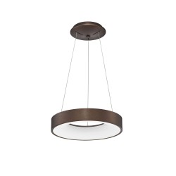 Brushed Coffee Aluminium & Acrylic LED 30 Watt 230 Volt 1950Lm 3000 IP20 D: 38 H: 120 cm 9453433