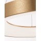 Brushed Gold Aluminium & Acrylic LED 50 Watt 230 Volt 3250Lm 3000 IP20 D: 60 H: 120 cm 9453454