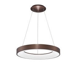 Brushed Coffee Aluminium & Acrylic LED 50 Watt 230 Volt 3250Lm 3000 IP20 D: 60 H: 120 cm 9453455