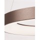 Brushed Coffee Aluminium & Acrylic LED 50 Watt 230 Volt 3250Lm 3000 IP20 D: 60 H: 120 cm 9453455