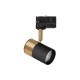 Sandy Black & Gold Aluminium LED GU10 1x10 Watt Adaptor 4 Wires 230 Volt IP20 Bulb Excluded D: 5.6 W: 9.5 H: 12.8 cm