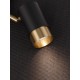 Sandy Black & Gold Aluminium LED GU10 1x10 Watt Adaptor 4 Wires 230 Volt IP20 Bulb Excluded D1: 5.4 D2: 5.9 W: 10.8 H: 13 cm