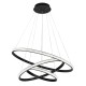 Dimmable Sandy Black Aluminium & Acrylic LED 62 Watt 230 Volt 3586Lm 3000 IP20 D1: 78 D2: 60 D3: 41.5 H: 120 cm 9481093