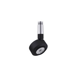 Sandy Black Aluminium 22 Watt 48 Volt 550mA 1382 Lm D: 9.5 W: 5.2 H: 19.5 3000K IP20 Adjustable Driver Included