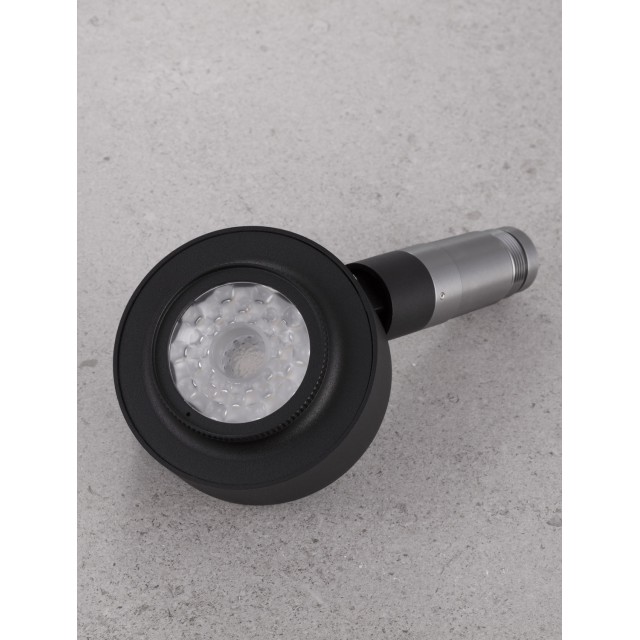 Sandy Black Aluminium 22 Watt 48 Volt 550mA 1382 Lm D: 9.5 W: 5.2 H: 19.5 3000K IP20 Adjustable Driver Included