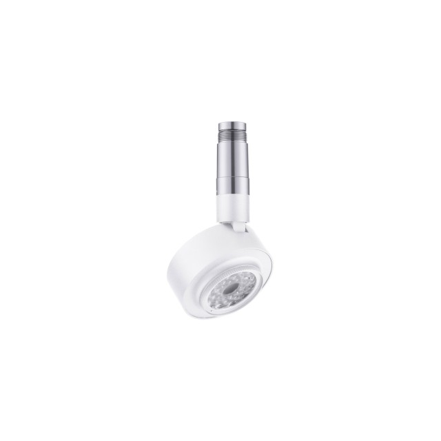 Sandy White Aluminium 22 Watt 48 Volt 550mA 1303 Lm D: 9.5 W: 5.2 H: 19.5 3000K IP20 Adjustable Driver Included