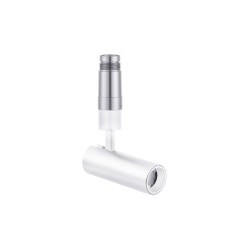 Sandy White Aluminium 6 Watt 48 Volt 150mA 401 Lm D: 4 H: 11 3000K IP20 Adjustable Driver Included