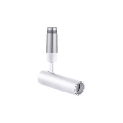 Sandy White Aluminium 8 Watt 48 Volt 200mA 508 Lm D: 4 H: 13 3000K IP20 Adjustable Driver Included