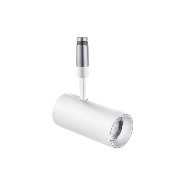 Sandy White Aluminium 15 Watt 48 Volt 400mA 1180 Lm D: 6 H: 11,8 3000K IP20 Adjustable Driver Included