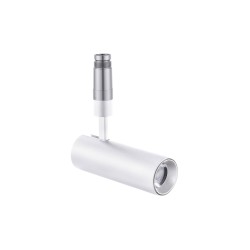 Sandy White Aluminium 23 Watt 48 Volt 650mA 1992 Lm D: 6 H: 17 3000K IP20 Adjustable Driver Included
