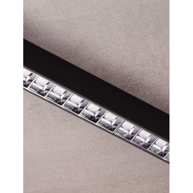 Γραμμικό Κρεμαστό φωτιστικό LED Μαύρο ματ  9492835 Nova Luce