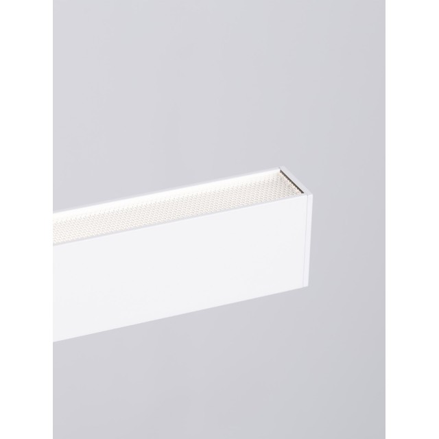 Sandy White Aluminium 24 Watt 48 Volt 650mA 339+783 Lm L: 108.3 W: 2.3 H: 3.7 3000K IP20 Driver Included