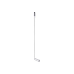 Sandy White Aluminium 7 Watt 48 Volt 150mA 653  Lm D: 4 W: 10 L: 70 3000K IP20 Adjustable Driver Included
