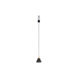 Black & Gold Aluminium 6 Watt  Volt 150mA 448 Lm Cree Led Chip D: 7 W: 7.5 cm 3000K IP20 Driver Included