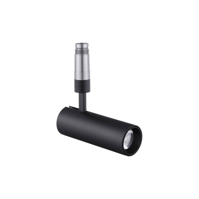 Sandy Black Aluminium 23 Watt 48 Volt 650mA 1992 Lm D: 6 H: 17 2700K IP20 Adjustable Driver Included