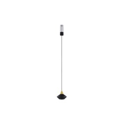 Black & Gold Aluminium 8 Watt  Volt 150mA 520 Lm Cree Led Chip D: 8.2 W: 7 cm 2700K IP20 Driver Included