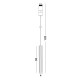 Sandy White Aluminium 8 Watt 48 Volt mA 593 Lm Cree Led Chip L: 4 W: 4 H: 30 cm 3000K IP20 Driver Included